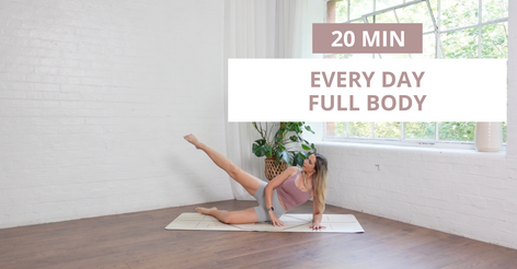 Every Day 20 min Pilates full body